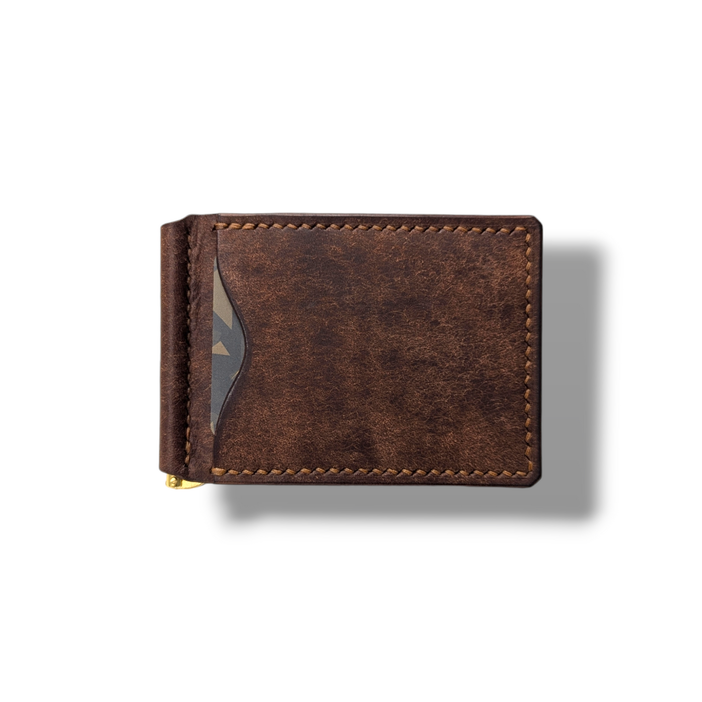 Cash Clip Wallet - Tobacco